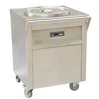 Electric Rice & Soup Warming Trolley