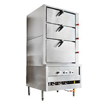 Environment-friendly Three-door Gas Steaming Cabinet